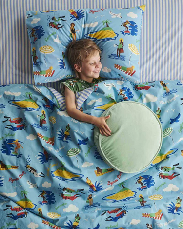 Beach Life Organic Cotton Quilt Cover